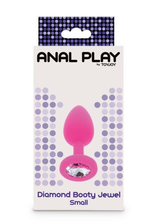 Diamond Booty Jewel Small Pink