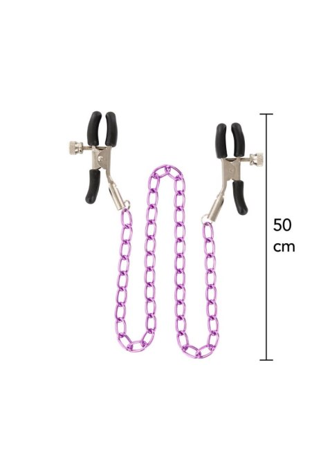 Stimulating Nipple Chain Metal