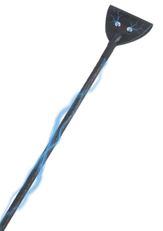 Electro Shock Riding Crop Black