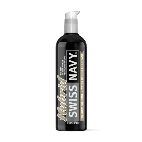 Hybrid - Premium Silicone and Water Hybrid Lubricant - 8 fl oz / 237 ml