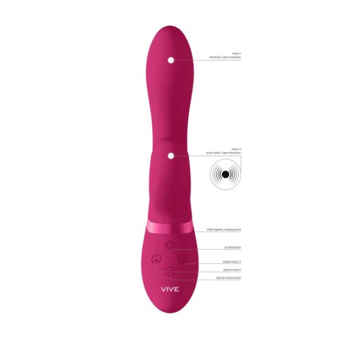 Kyra - Pulse Clitoral Rabbit - Pink