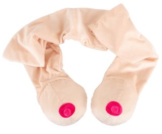 Scarf with two boobs