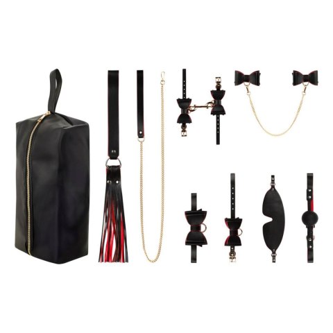 Bedroom Fantasy - 8 Piece Set Of SM Luxury Set Black