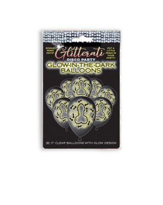 Glitterati Disco Glow Balloons