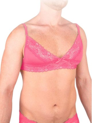 Prowler Pink Lace Garter Set Large