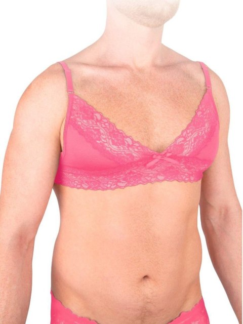 Prowler Pink Lace Garter Set Large