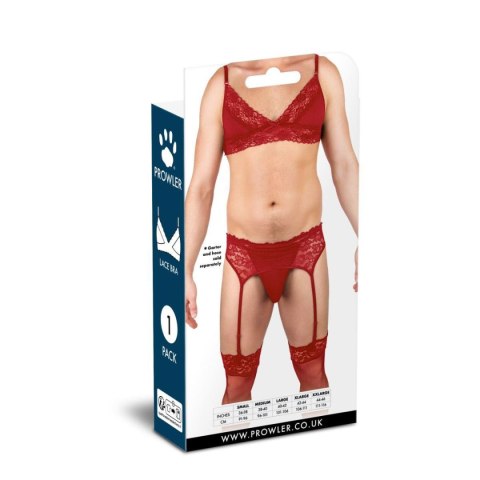 Prowler Red Lace Bra Medium
