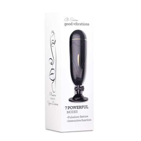 Masturbator-Vibrating Masturbation Cup USB 7 + Interactive Function / Talk Mode