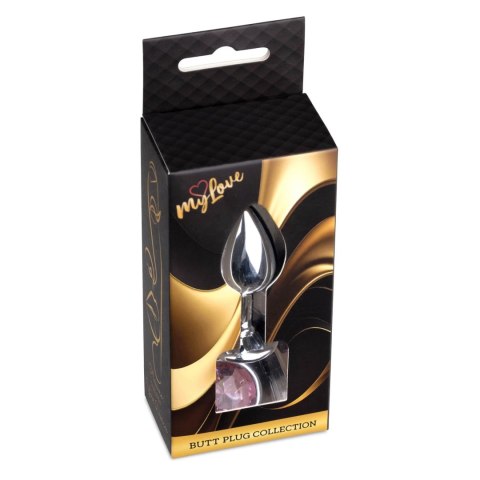 MyLove Toys - Jewellery Silver PLUG- Rose