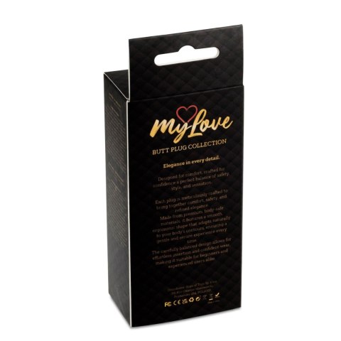 MyLove Toys - Jewellery Gold PLUG- Pink