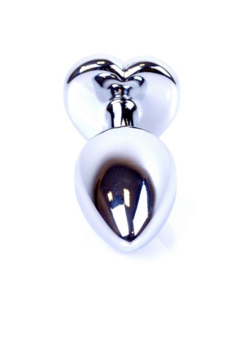 MyLove Toys - Jewellery Silver Heart PLUG- Rose