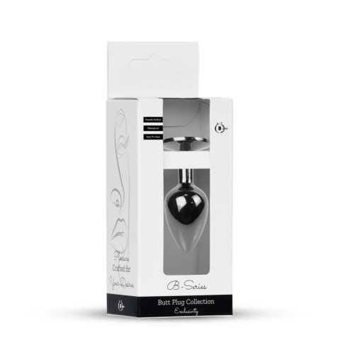 Plug-Jewellery Dark Silver PLUG- Red
