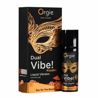 DUAL VIBE! SEX ON THE BEACH KISSABLE LIQUID VIBRATOR - 15 ML