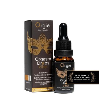 ORGIE Orgasm Drops Vibe Peach Flavor 15 ml