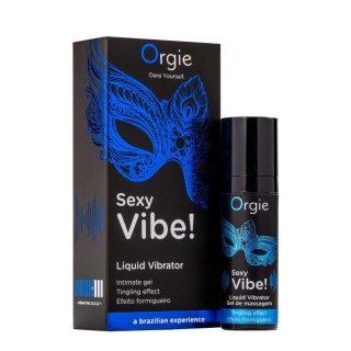 Żel-SEXY VIBE! - LIQUID VIBRATOR - 15 ML